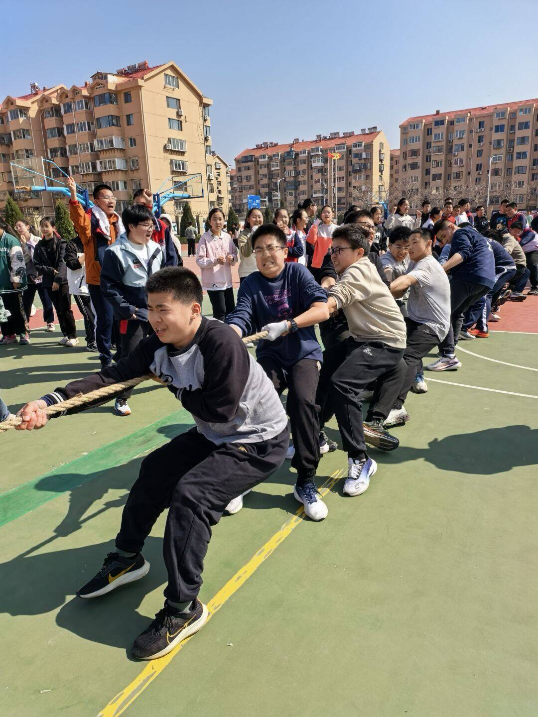 体育赛事热潮！球队士气高昂迎来高潮